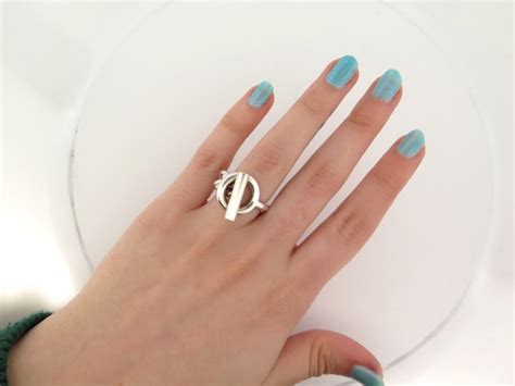 bague hermes femme croisette|hermes bagues en argent.